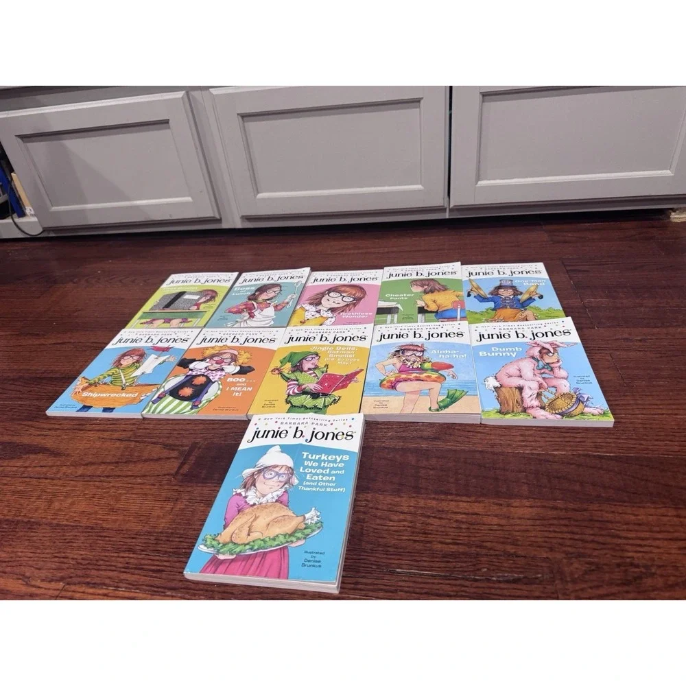 Lot of 11 Junie B. Jones Chapter Books Barbara Park Paperback Children's Books